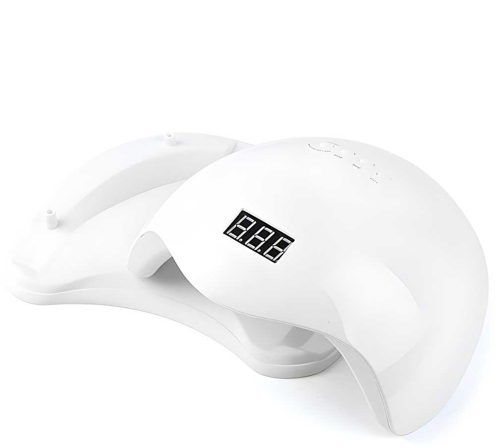 RTO Lampa do paznokci uv led 48w do hybryd żeli lcd led usb manicure pedicure