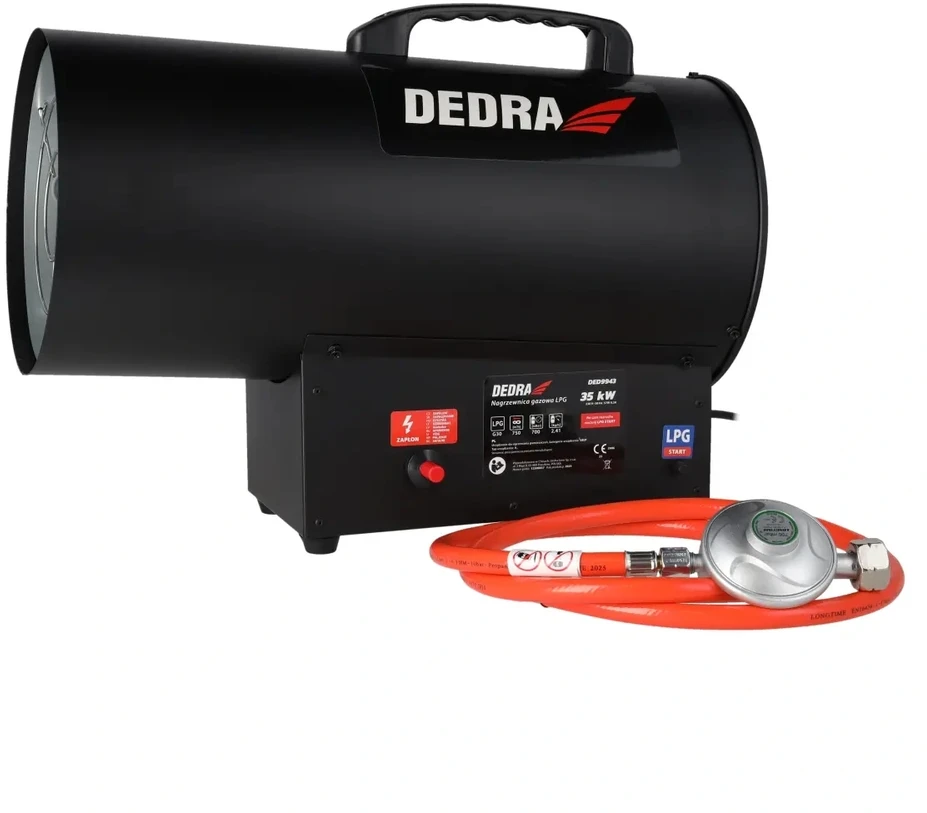 Dedra 30 kW dujinis šildytuvas