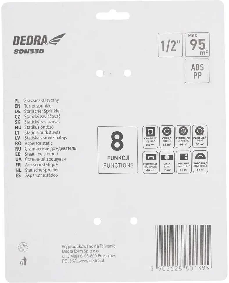 Dedra 8Funkciju statinis purktuvas