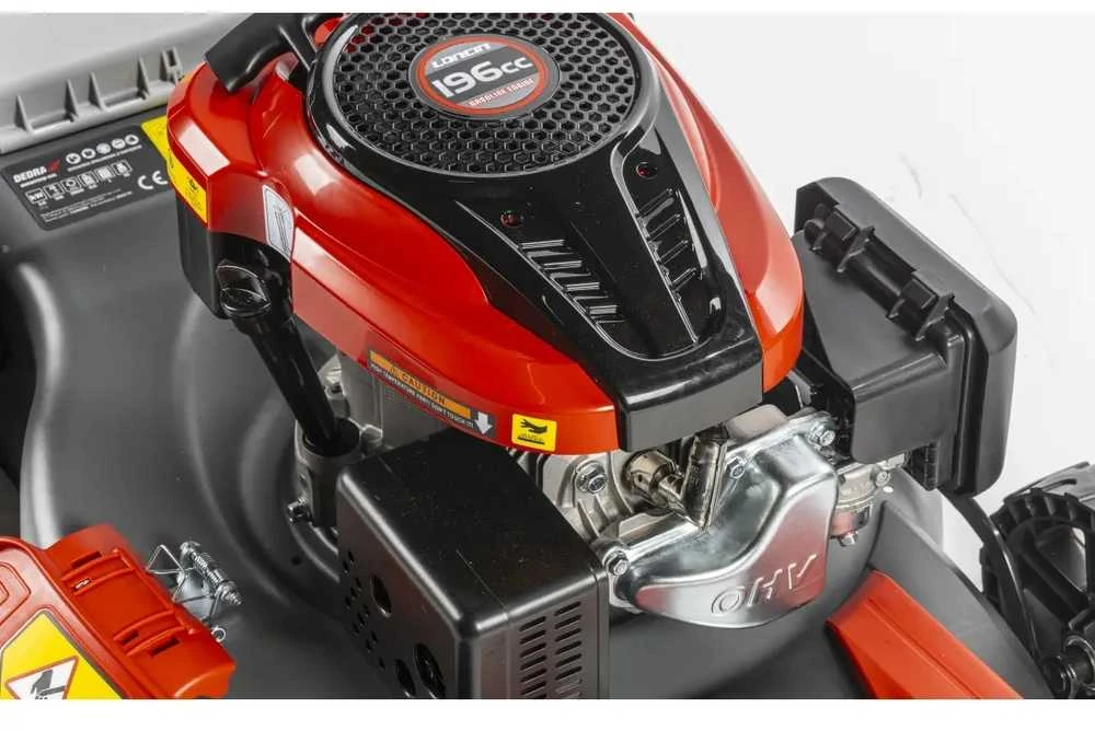 Dedra Benzininė vejapjovė 53cm 196cc su nap. reg pr.loncin 2ostrza