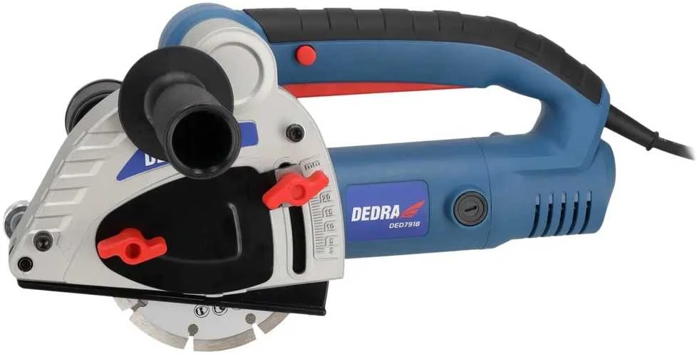 Dedra Bruzdownica Sienų sriegiklis 1500 W 125 mm