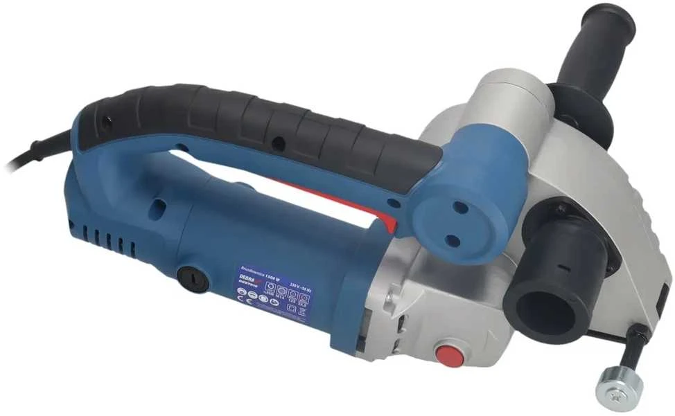 Dedra Bruzdownica Sienų sriegiklis 1500 W 125 mm