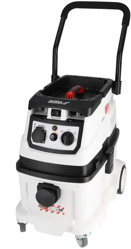Dedra Dulkių siurblys Statybinis dulkių siurblys su automatinio filtro valymo funkcija, M klasė