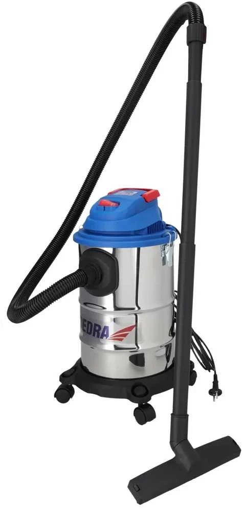 Dedra Dulkių siurblys Dirbtuvių dulkių siurblys 1200 W, 20 l medvilninis filtro maišelis