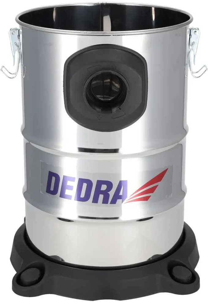 Dedra Dulkių siurblys Dirbtuvių dulkių siurblys 1200 W, 20 l medvilninis filtro maišelis