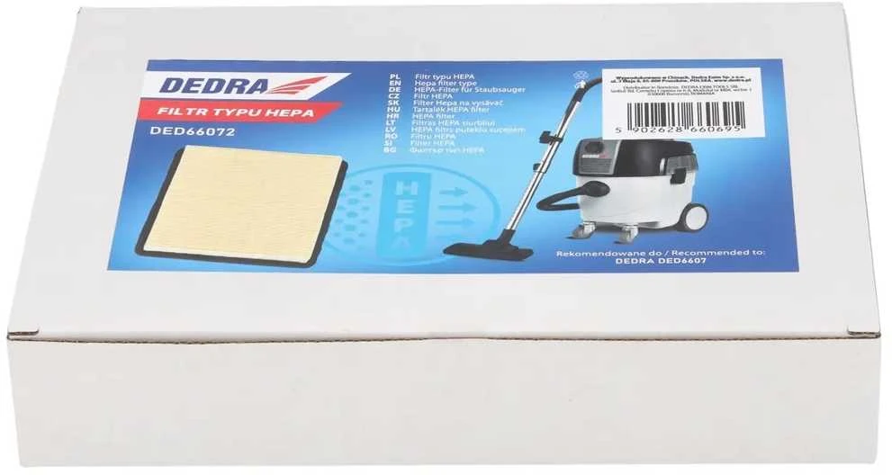 Dedra HEPA filtras, skirtas DED6607