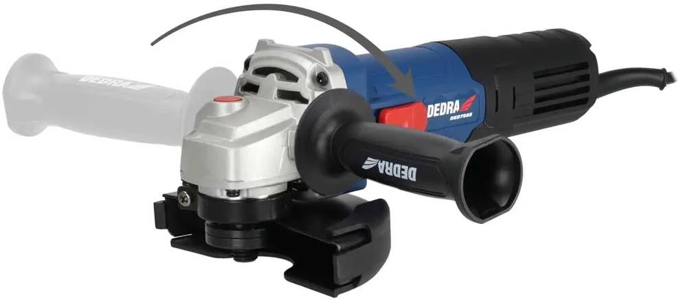 Szlifierka Šlifuoklis 125 mm 750 W kampinis šlifuoklis su greičio reguliatoriumi
