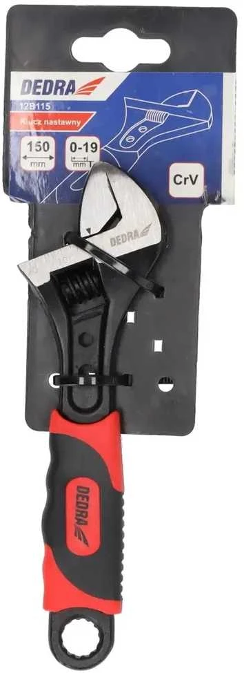 Dedra Skeiamasis raktas 150mm plienas CrV kaltinis gumuota rankena