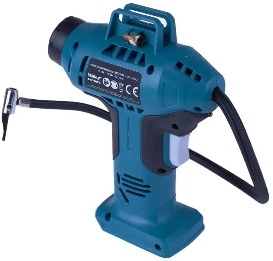 Dedra Pistoletinis kompresorius 11 baru 18V
