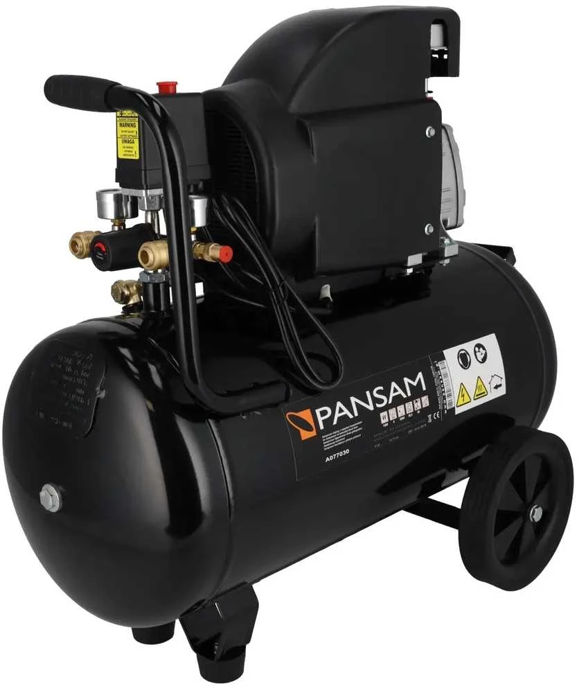 Oro kompresorius 15 KW 8 bar 200lmin resiverio tal 50L 2 slegio manometr 2 greito jungimo movai