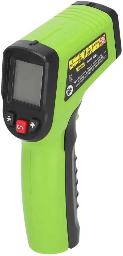 Dedra Nekontaktinis pirometras lazerinis termometras 50C iki 600C
