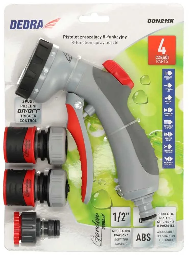 Dedra Purkimo pistoletas 8funkciju TRIGGER CONTROLrinkinys 4d