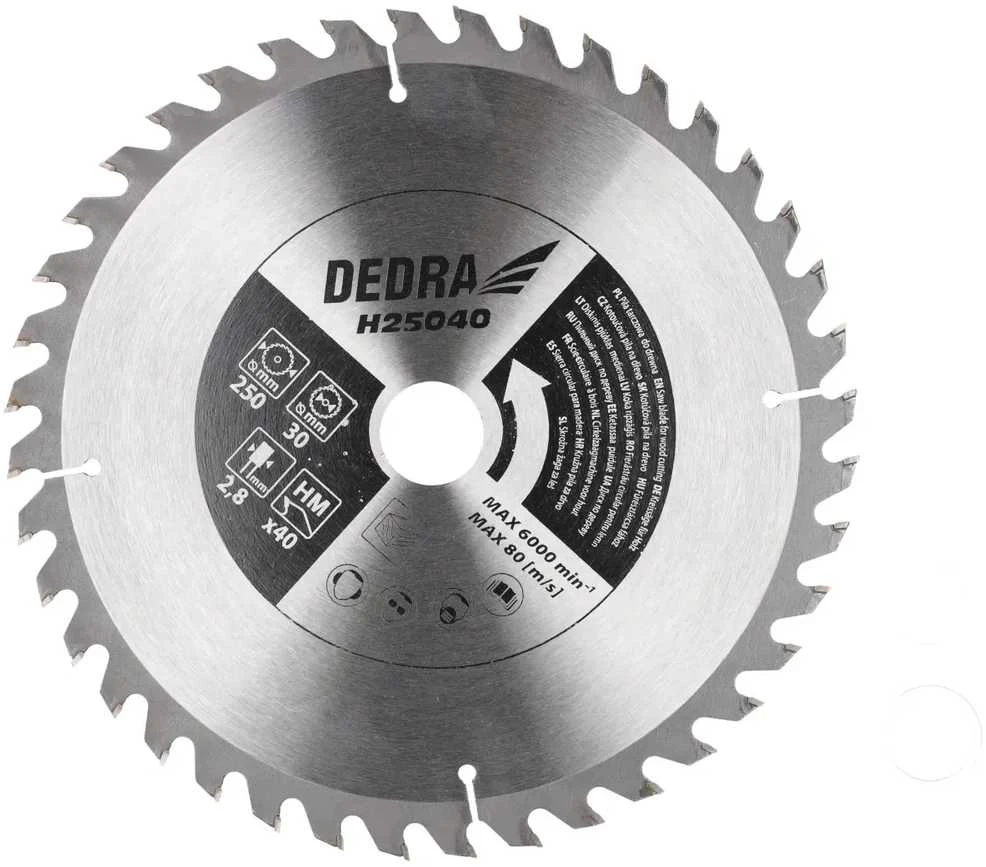 Dedra Pjovimo stakles mediui 2000W 250mm