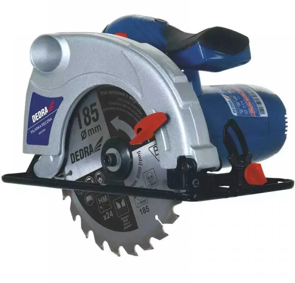 Dedra Elektrinis diskinis pjuklas 1500W 185mm max66mm
