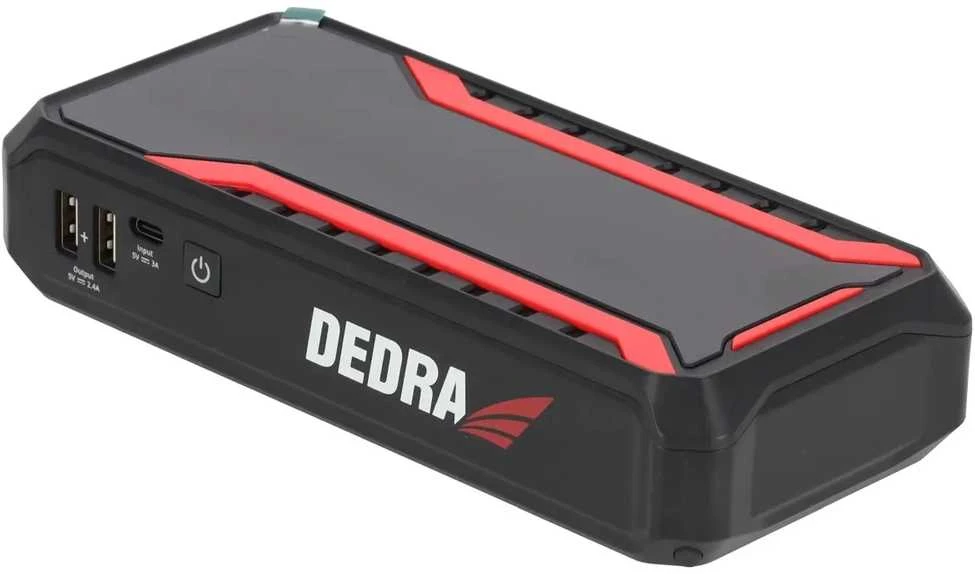 Projektorius Dedra Powerbank Įkroviklis su variklio užvedimo funkcija, 12000 mAh, LCD ekranas
