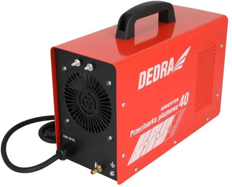 Dedra 20–40 A plazminis pjaustytuvas metalams, kurių storis ne didesnis kaip 12 mm, pjauti