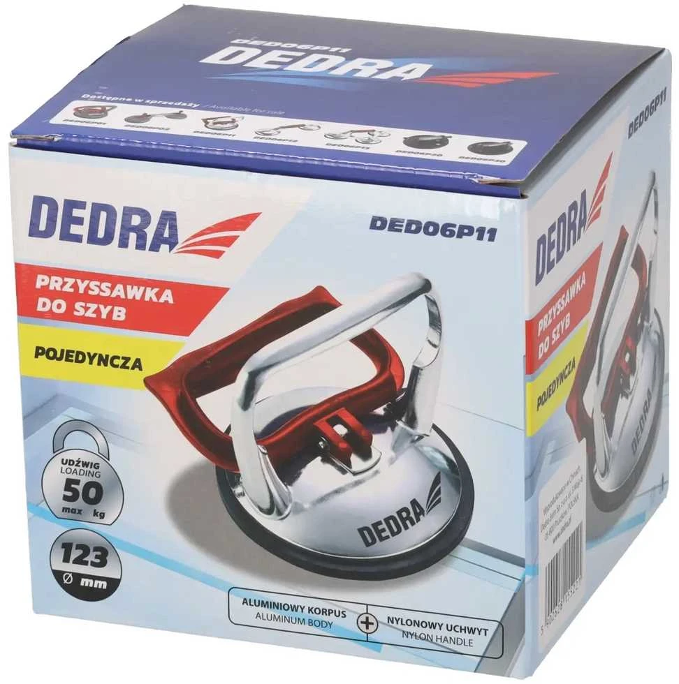Aliuminis kėliklis/pritraukėjas Dedra DED06P11, 123 mm