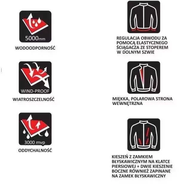 Dedra Softshell striuke dydis S 96 poliesteris 4 elastano