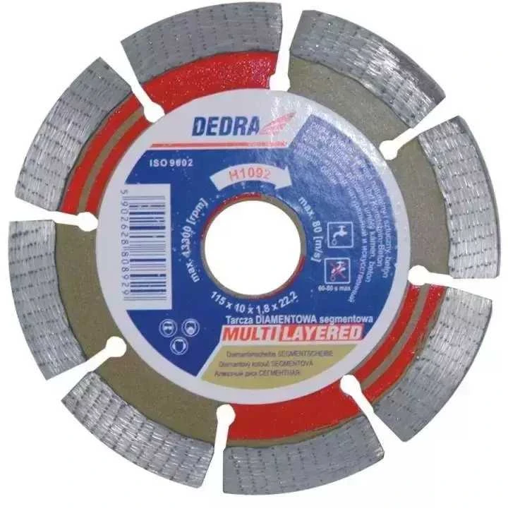 Dedra Diskas deimantinis segmentinis MultiLayer sauslap pj 115x222mm