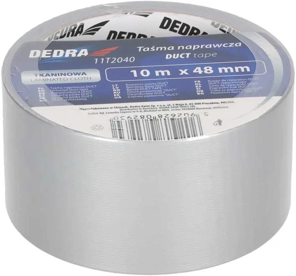 Dedra Taśma Tekstilinė remonto juosta „ortakiui“ 48 mm x 50 m