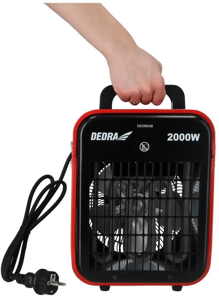 Dedra elektrinis šildytuvas 2000W (DED9920B)
