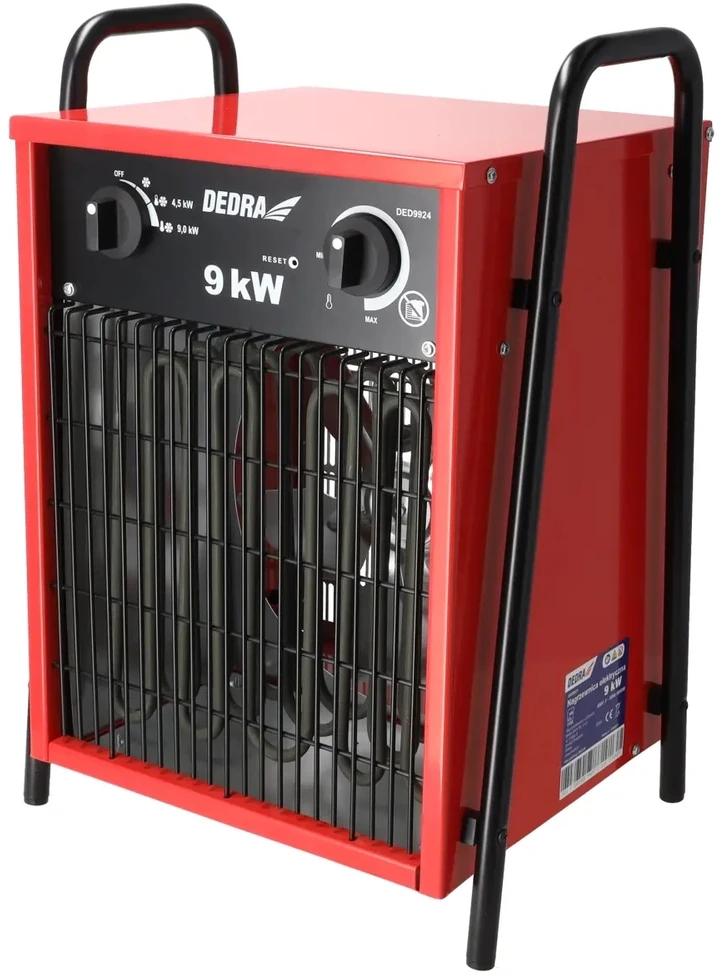 Dedra Elektrinis šildytuvas 9 kW, 3 fazių