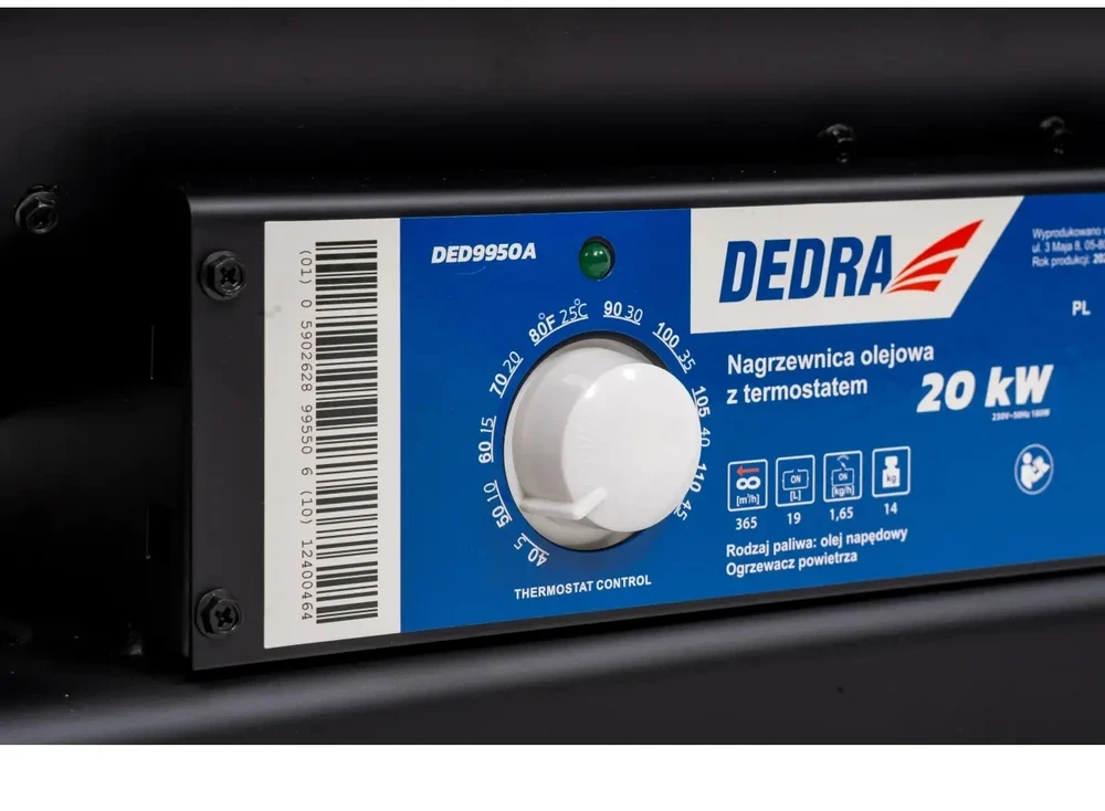 Dedra Dyzelinis ildytuvas 20 kW