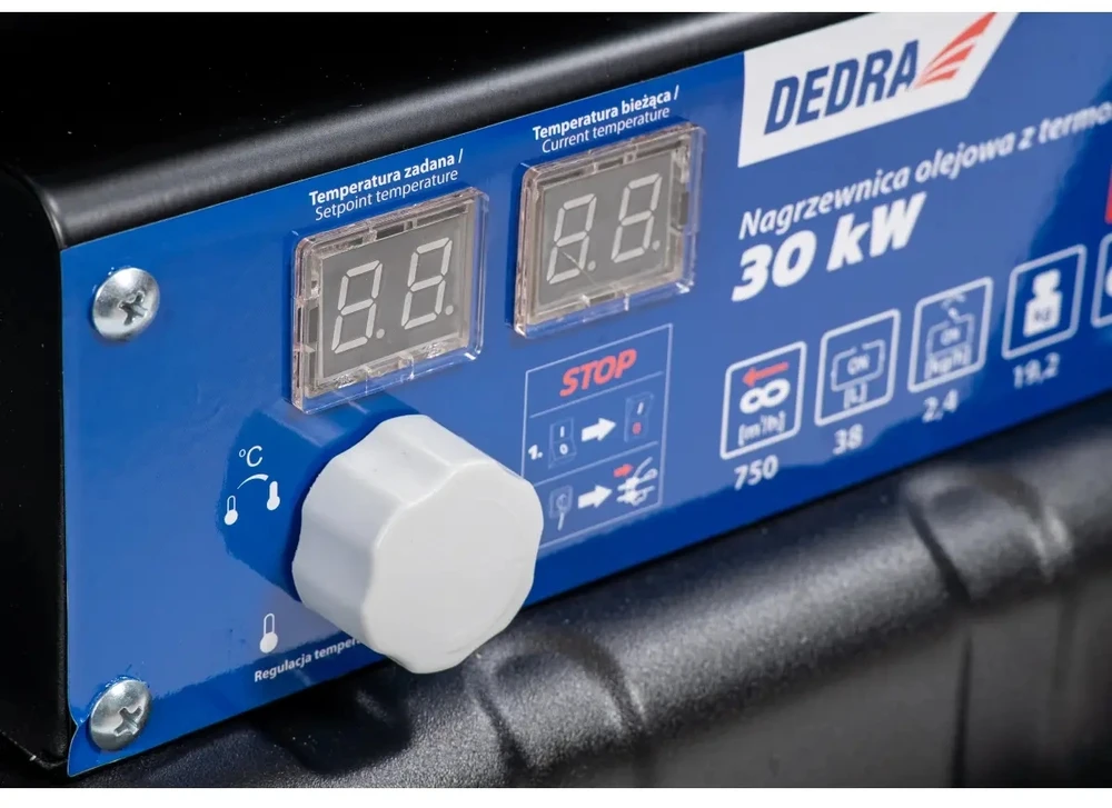 Dedra Nagrzewnica olejowa 30kw su termostatem