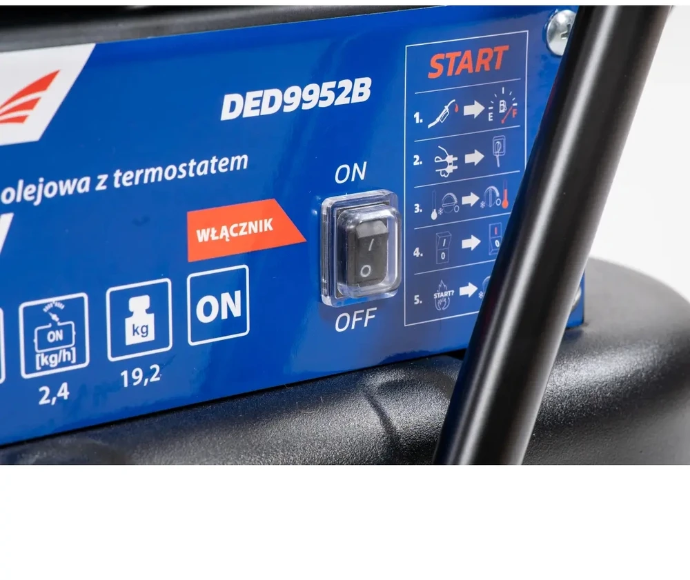 Dedra Nagrzewnica olejowa 30kw su termostatem