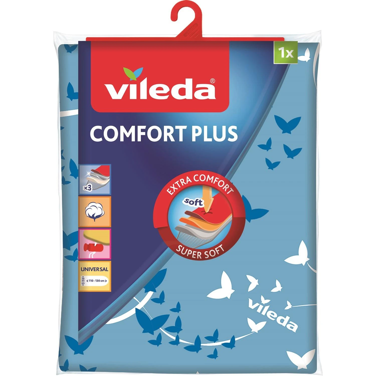 Lyginimo lentos užvalkalas Vileda Comfort Plus
