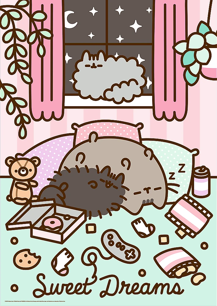 Trefl Dėlionė 1000 vnt. - Pusheen the cat