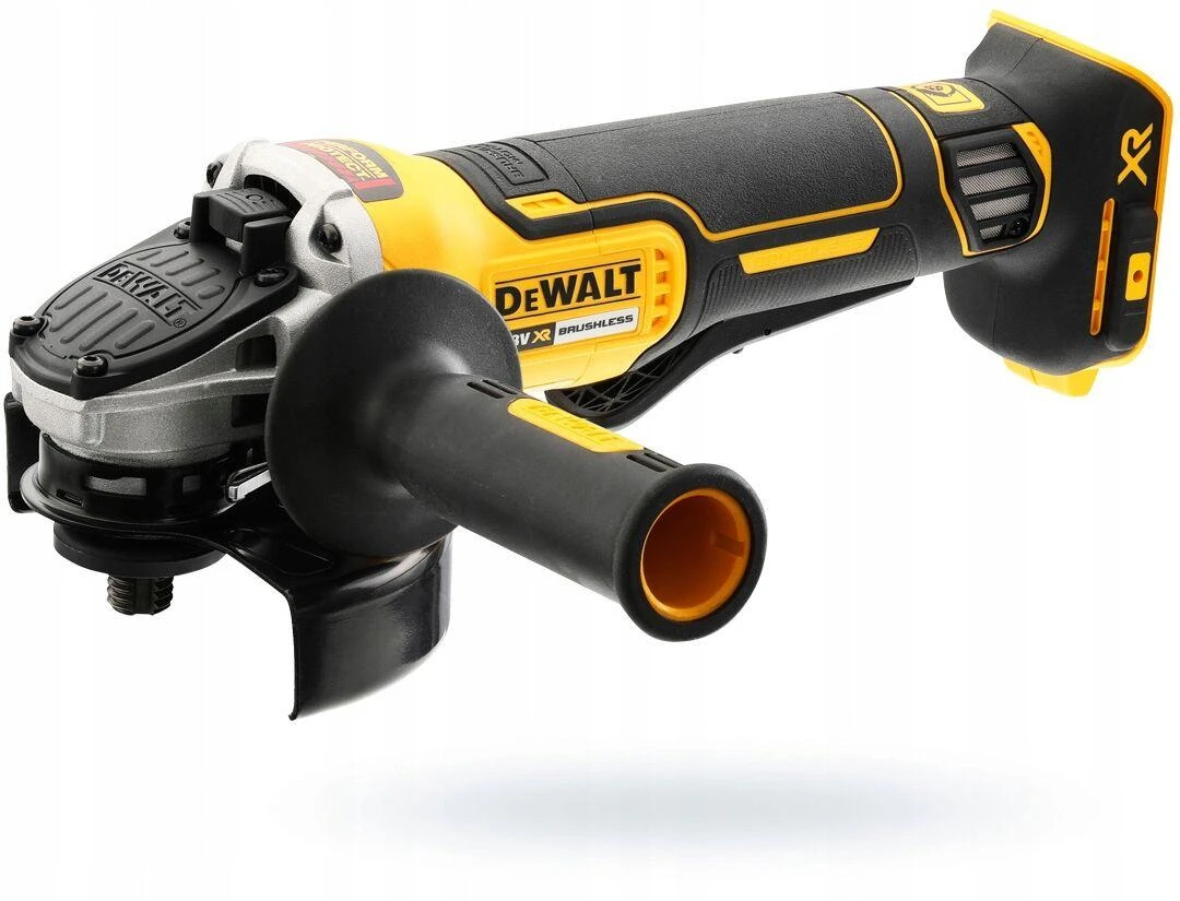 DeWALT kampinis šlifuoklis DCG406N-XJ be akumuliatoriaus ir kroviklio