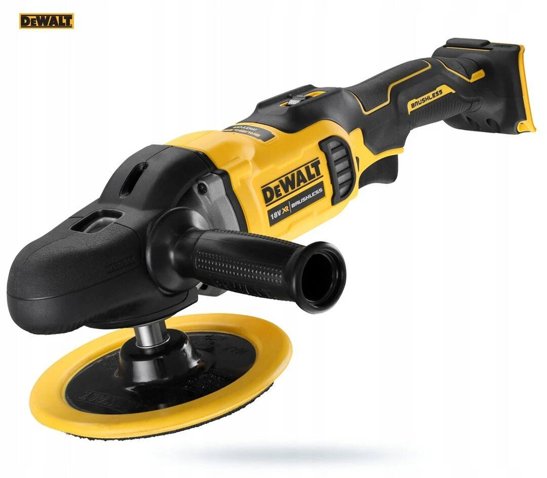 DEWALT POLISER 18V 180mm BE BATURIŲ IR ĮKROVIMO DCM849N
