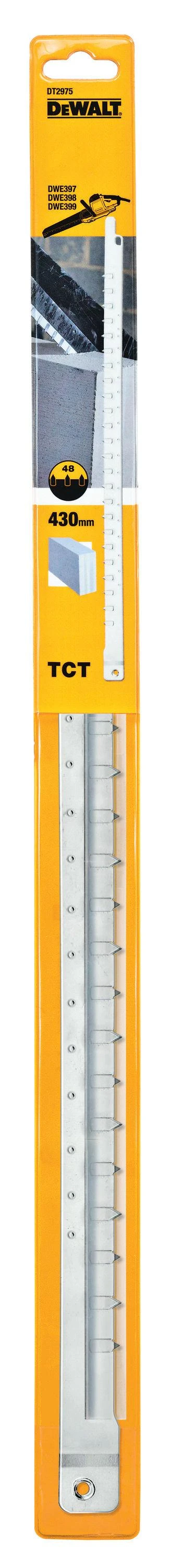 Pjūklelis tendeminiam pjūklui DeWalt DT2975; 430 mm