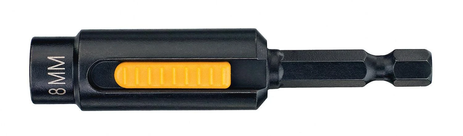 DEWALT KOŃCÓWKA Z NASADKĄ 8mm SAMOCZYSZCZĄCA