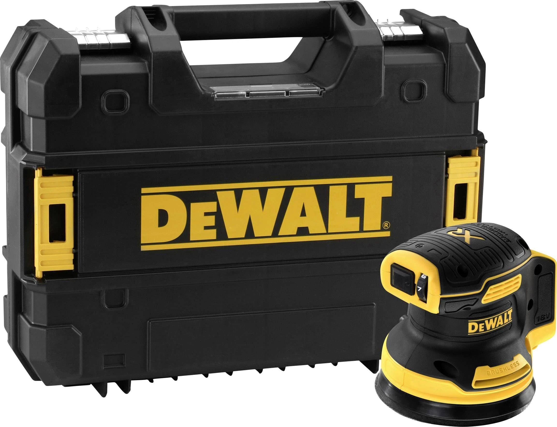 DeWalt ekscentrinis šlifuoklis DCW210NT-XJ 18V be akumuliatoriaus ir kroviklio