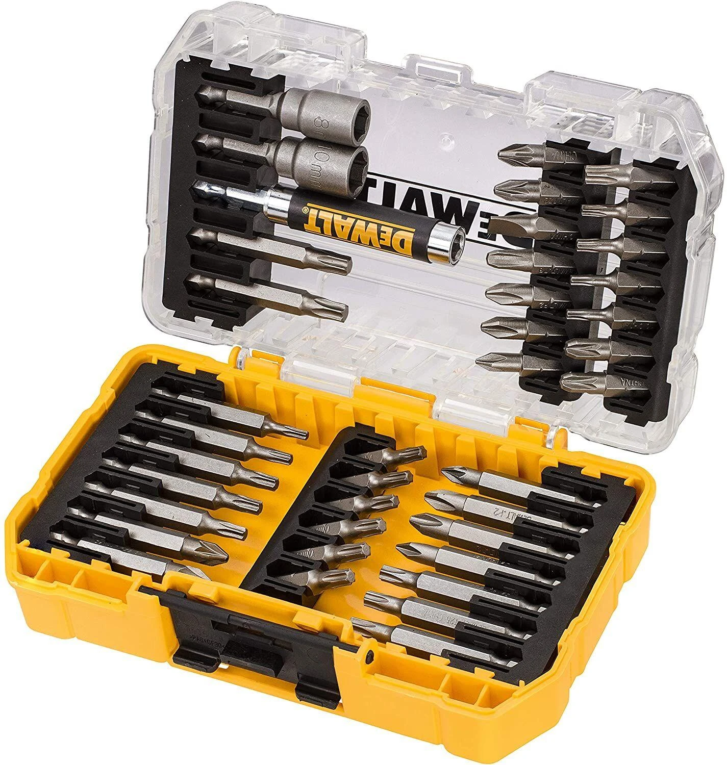 DEWALT sukimo antgalių rinkinys 40 vnt.