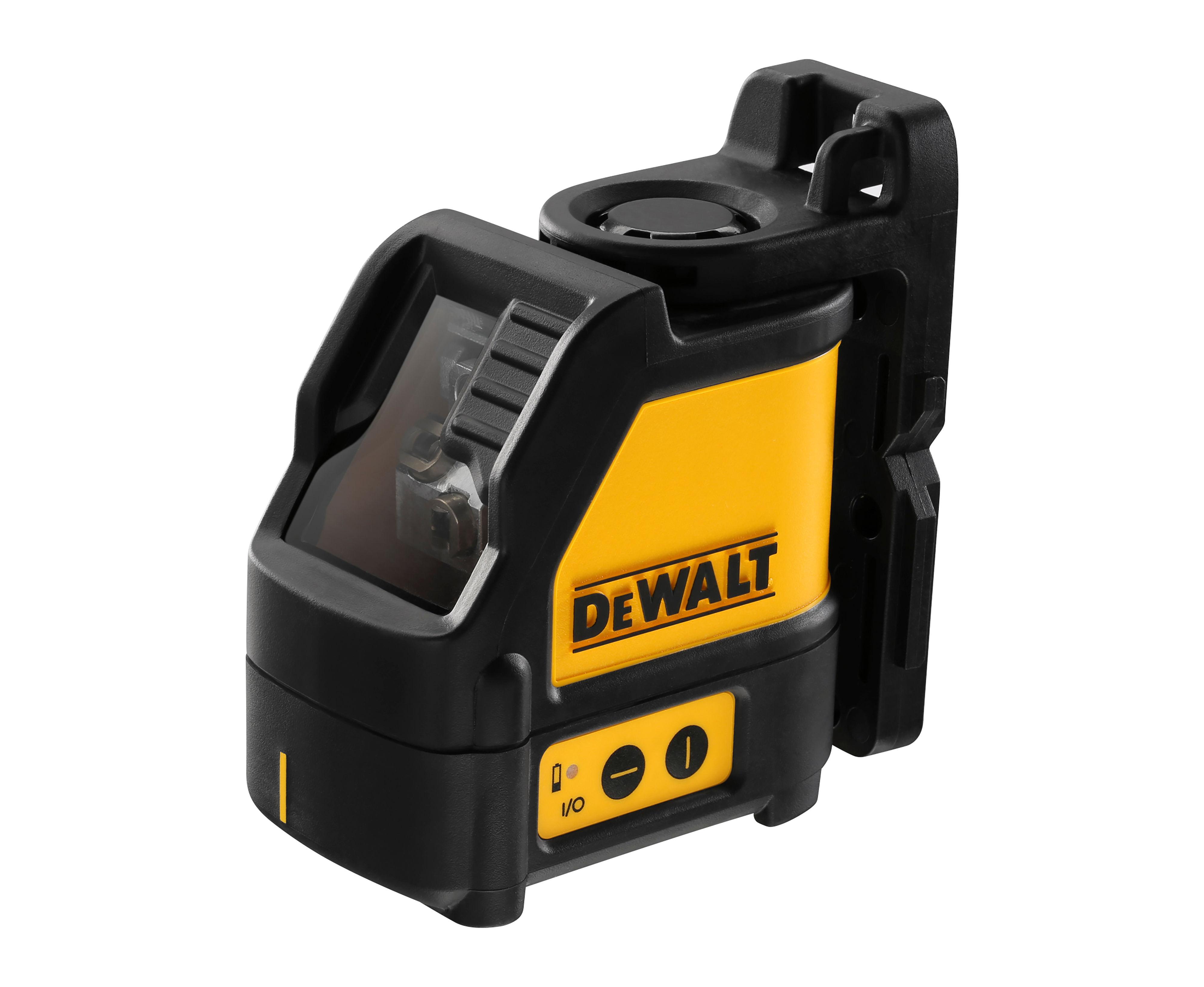 Savaime susireguliuojantis kryžminių linijų lazeris DeWalt DW088CG, žalio spindulio