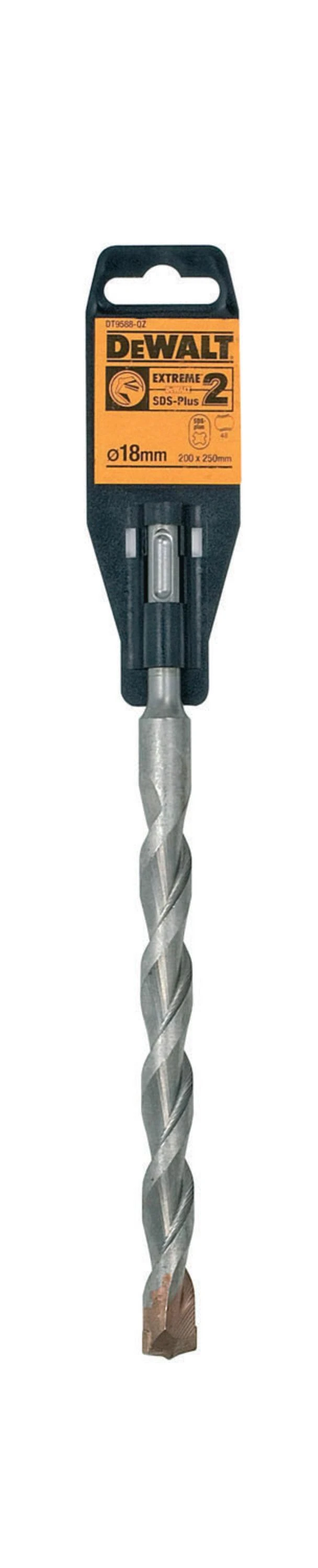 Grąžtas DEWALT grąžtai SDS PLUS 18 x 200mm EXTREME 2