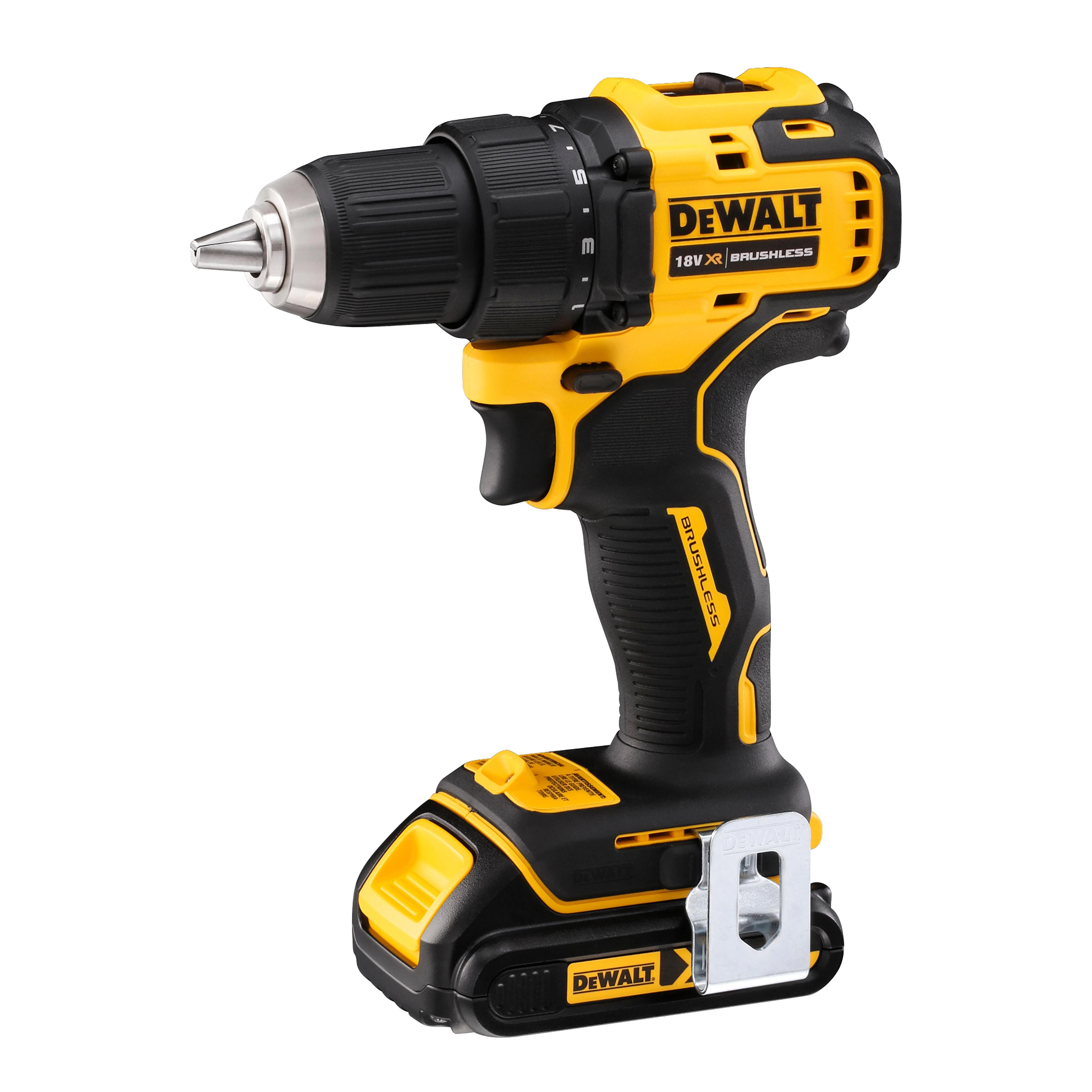 Dewalt Akumuliatorinis suktuvas - gręžtuvas DCD708S2T-QW 18 V; 2X1,5AH
