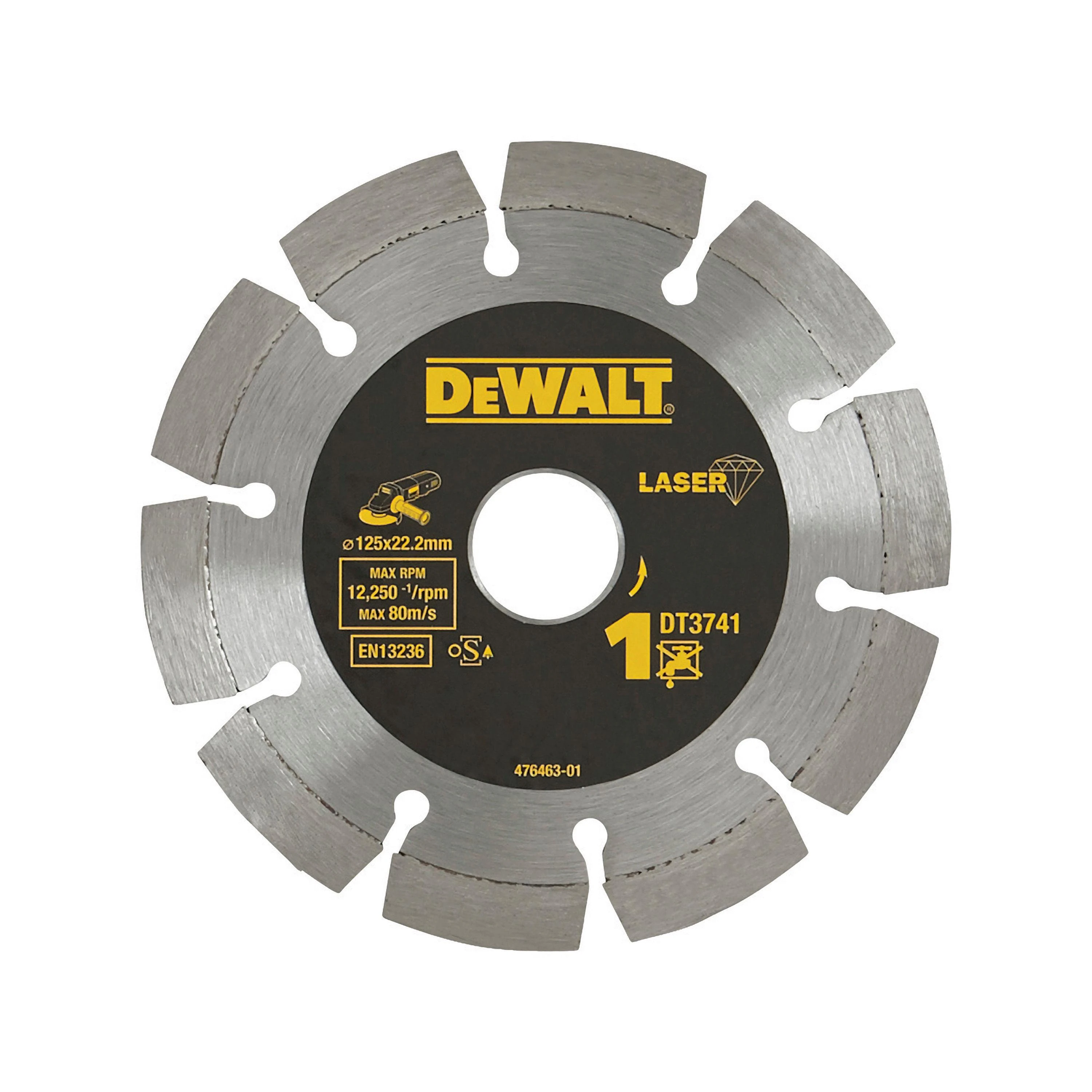 Deimantinis pjovimo diskas DeWalt DT3741-XJ; 125 mm