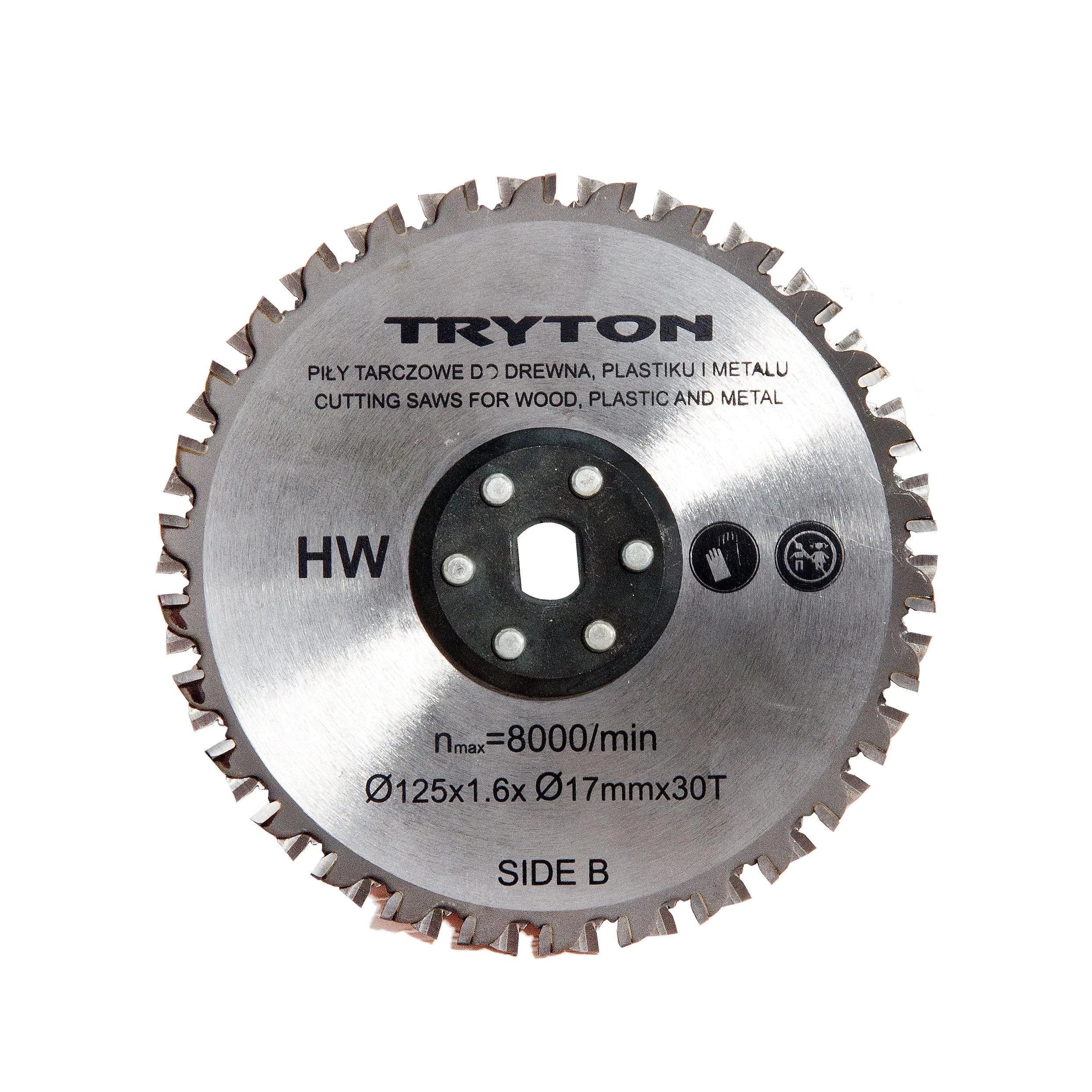 Tarcze TCT 125 mm pjovimo diskai dvigubo disko pjūklui TPD860K