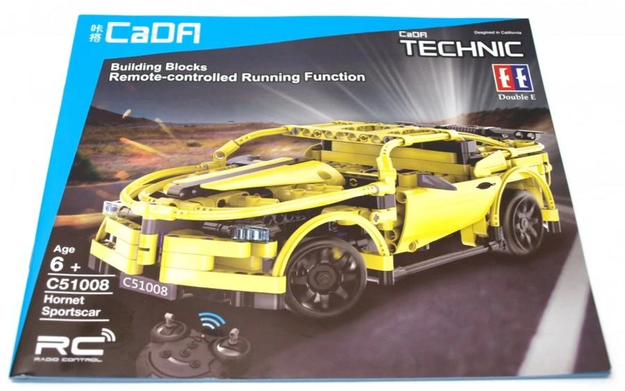 Cada Edukacinis rinkinys Double Eagle C51006W policijos automobilio modelis