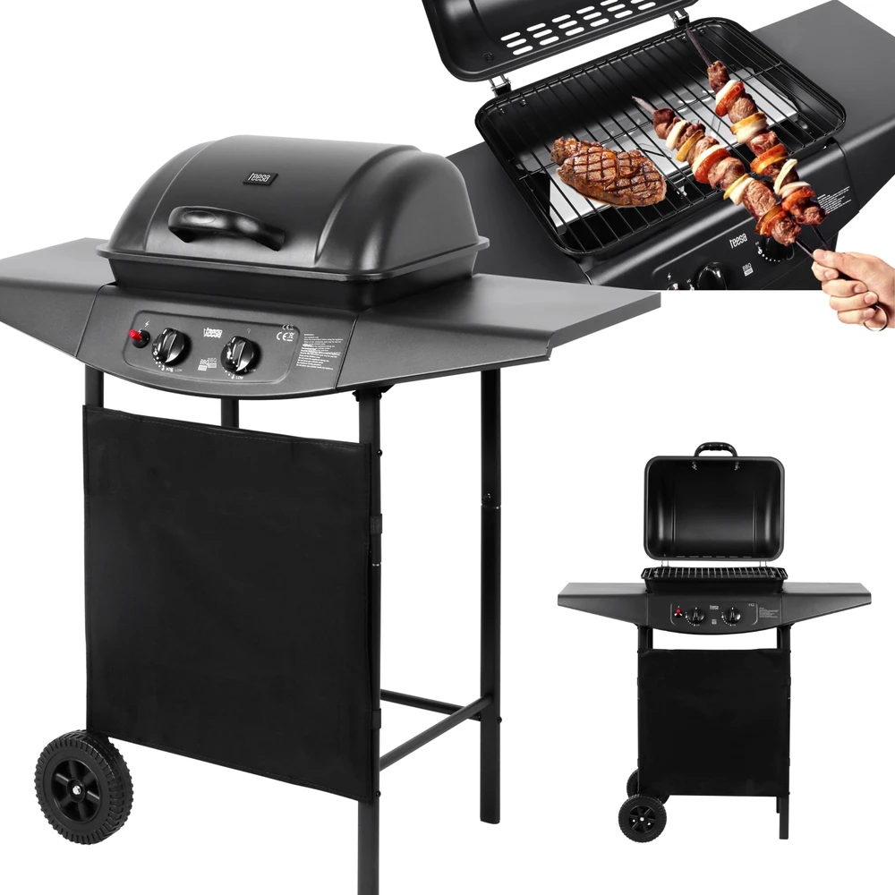 Teesa BBQ 2000 Dujinis grilis - 2 degikliai
