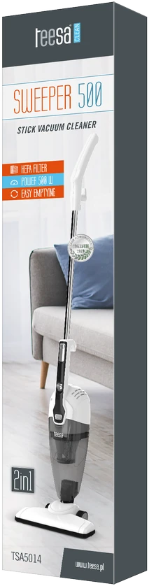 Vertikalus dulkių siurblys TEESA SWEEPER 500 2in1, 500W