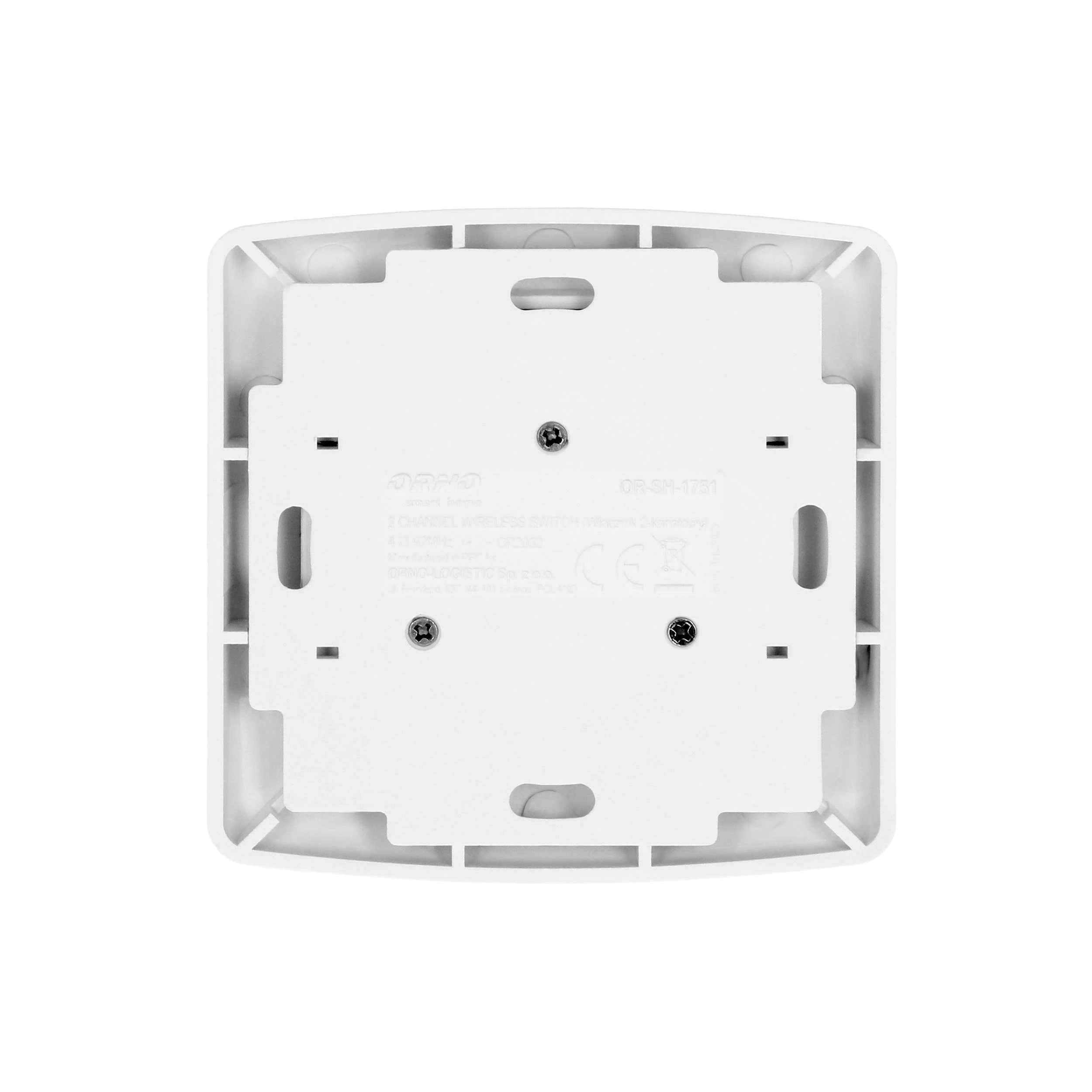 ORNO SMART HOME DVIGUBAS ANT PAVIRŠIAUS MONTUOTAS JUNGIKLIS SU RADIJO SŪSTUVIU