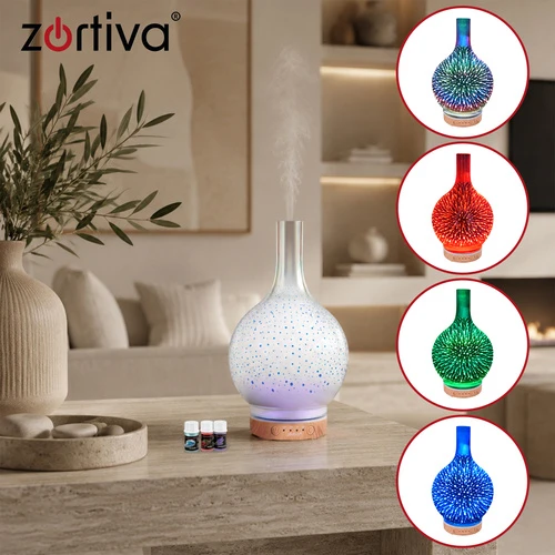 Aroma diffuser-humidifier 200ml Zortiva