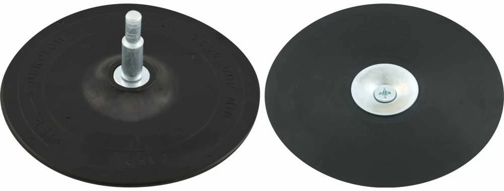 Dysk Przystawka Disko tvirtinimo detalė, skersmuo 125 mm, velenas, skersmuo 6 mm (sraigtas), proline