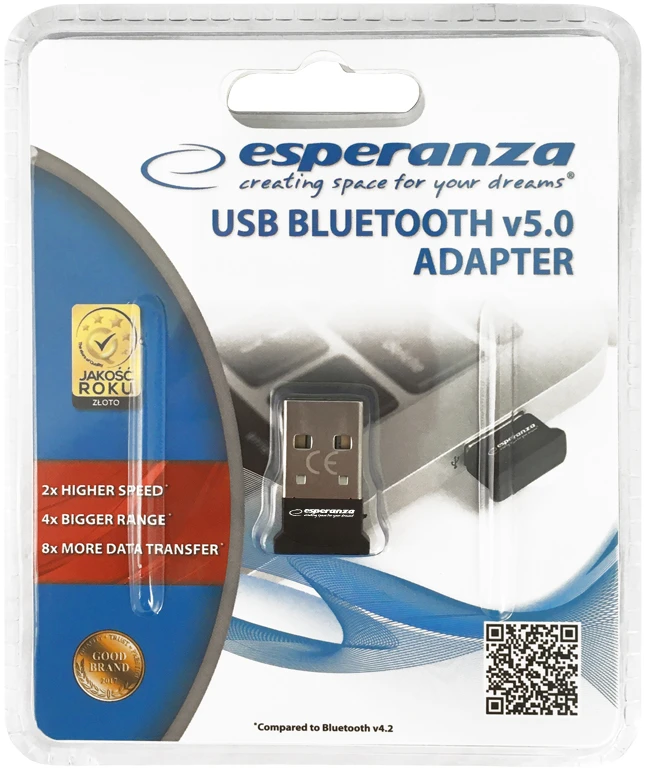 Esperanza EA160 USB Bluetooth adapteris