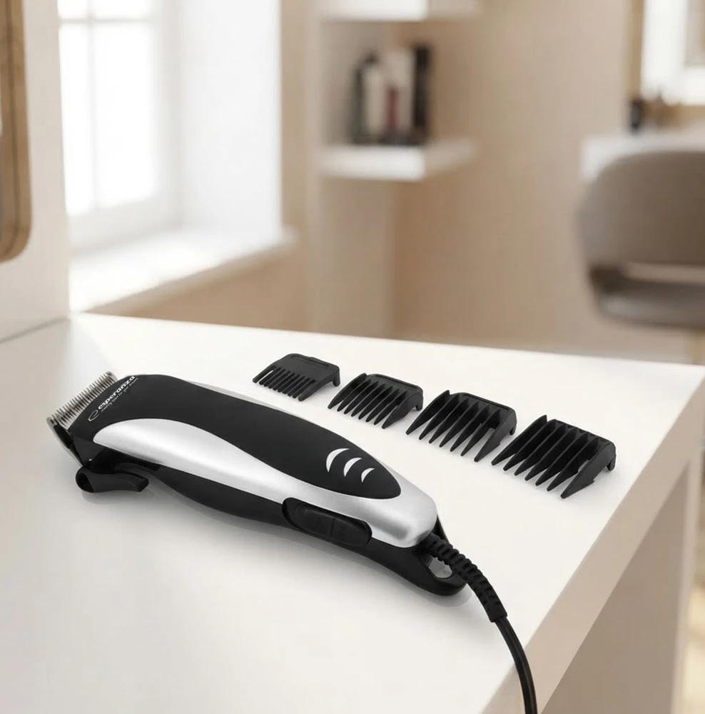 Esperanza EBC005S hair trimmers/clipper Juodas, Baltas